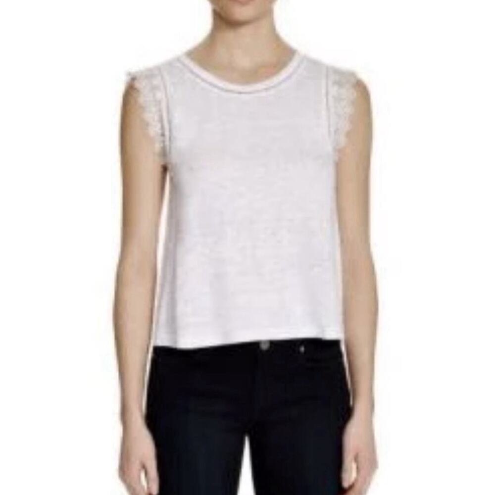 Rebecca Taylor Shirt Women’s Tank Top Purple Small A004963